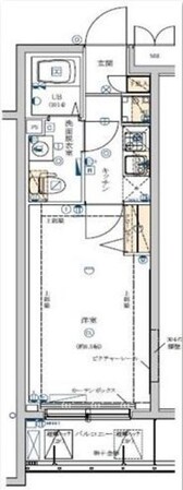 MAXIV代田橋の物件間取画像